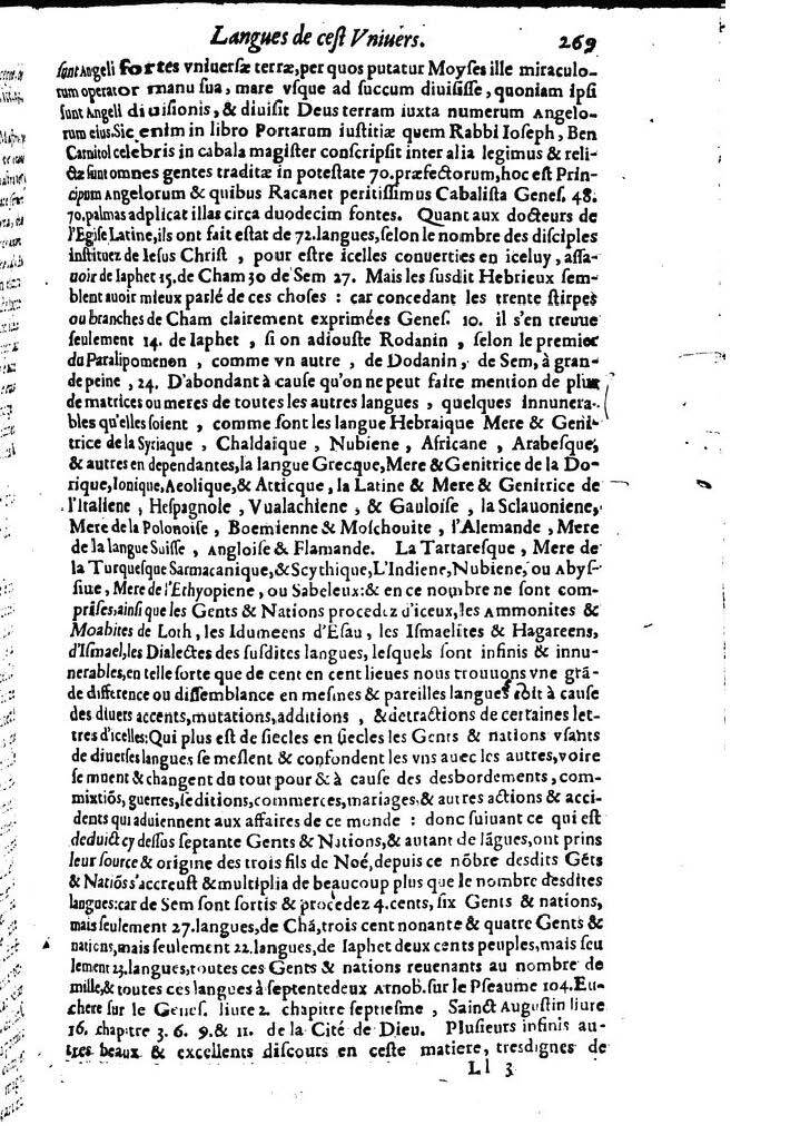 1613 - Matthieu Berjon - Trésor de l’histoire des langues de cet univers - BM Lyon