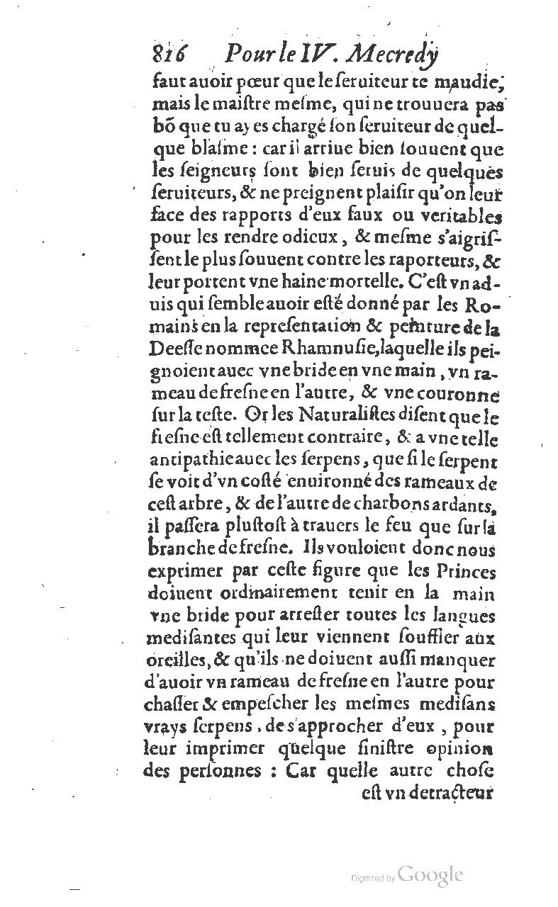 1607 - Nicolas Du Fossé - Trésor quadragésimal - T 01 - BM Lyon