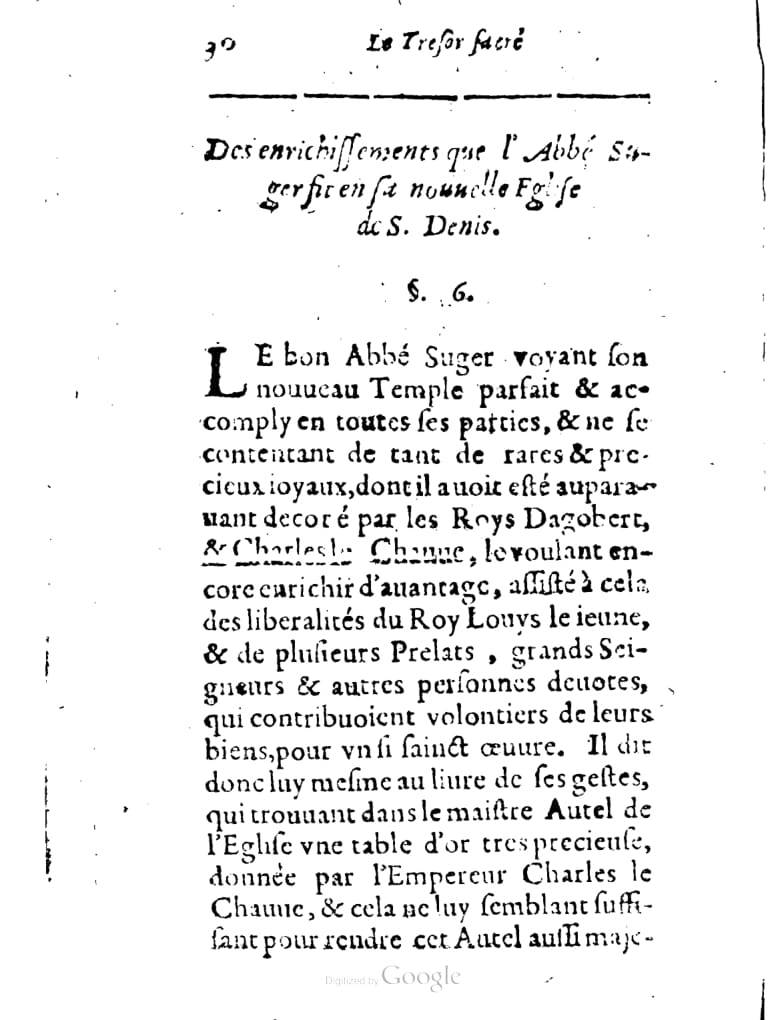 1636 - Jean Billaine - Trésor sacré ou inventaire des saintes reliques - British Library