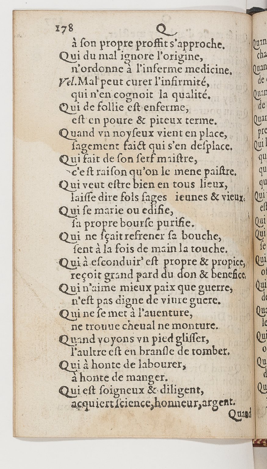 1577 - Jean d’Ogerolles - Trésor de sentences dorées - BnF Arsenal