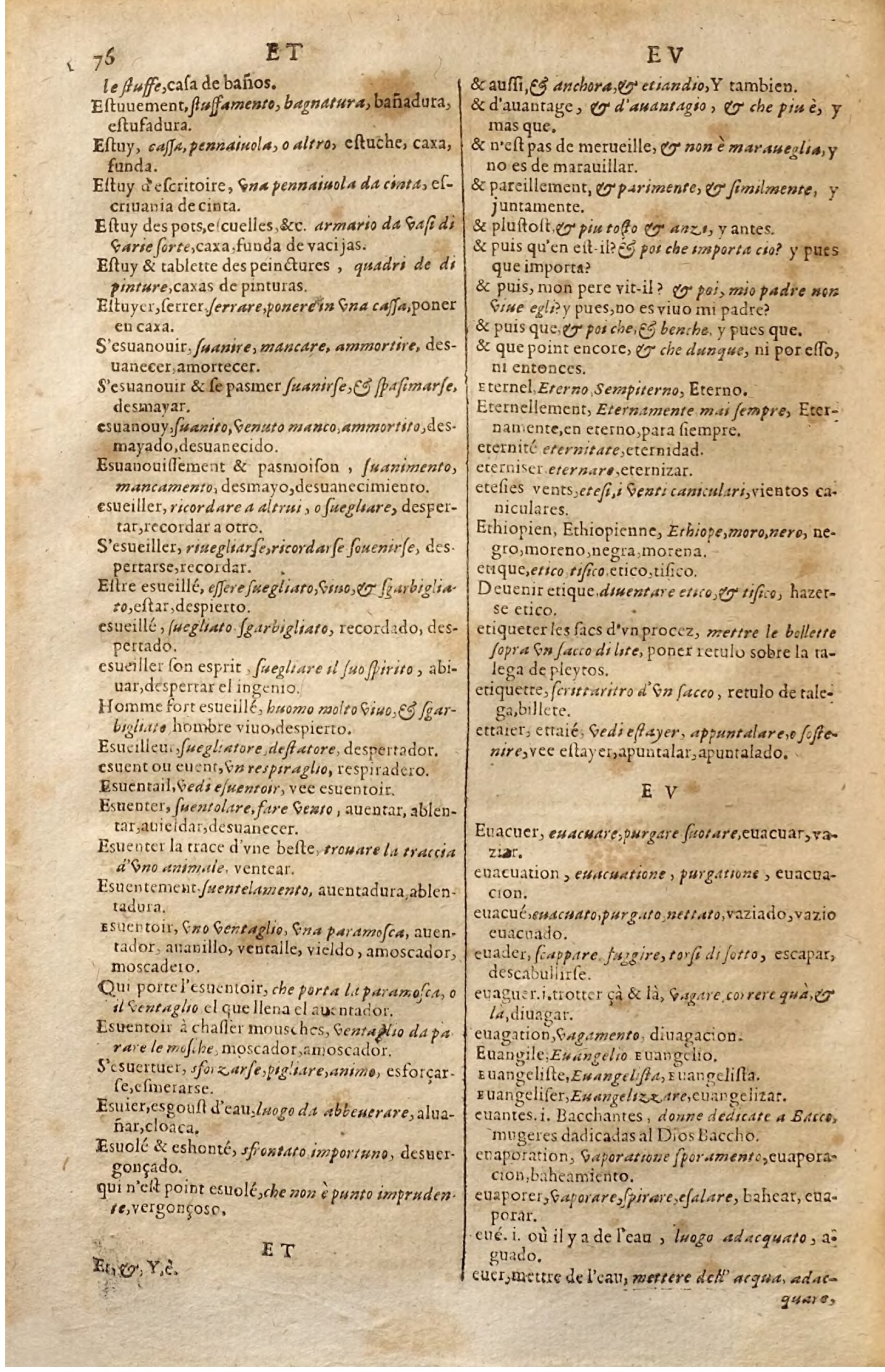 1627 - Jacques Crespin - Trésor des trois langues (Seconde partie) - Regensburg