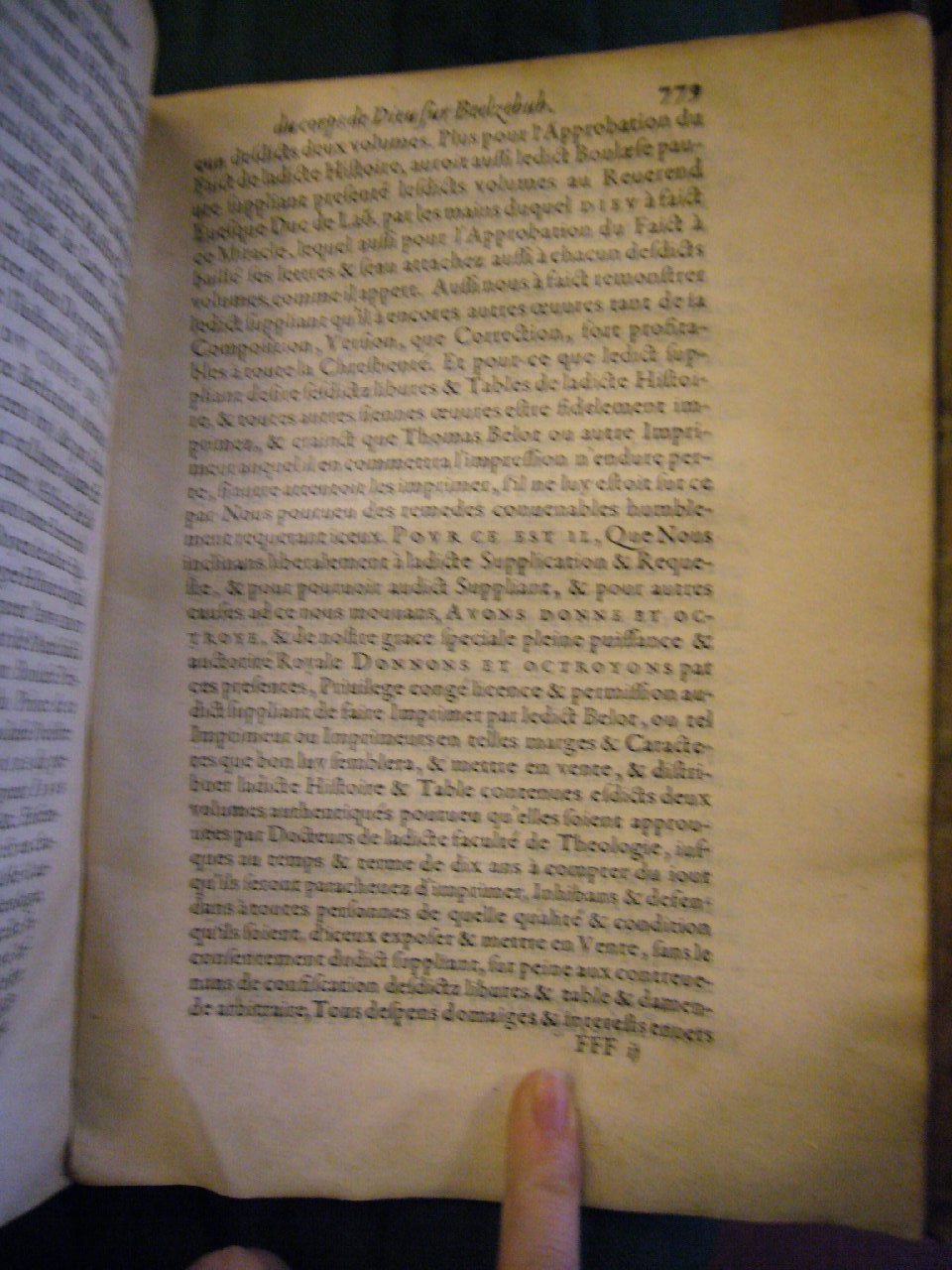 1578 - Nicolas Chesneau - Trésor et entière histoire de la triomphante victoire du corps de Dieu sur l’esprit malin - BnF Arsenal