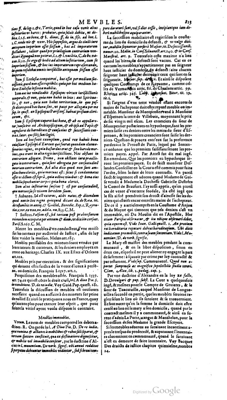 1629 - Veuve Nicolas Buon - Trésor du droit français (29620 T. 2) - BM Lyon
