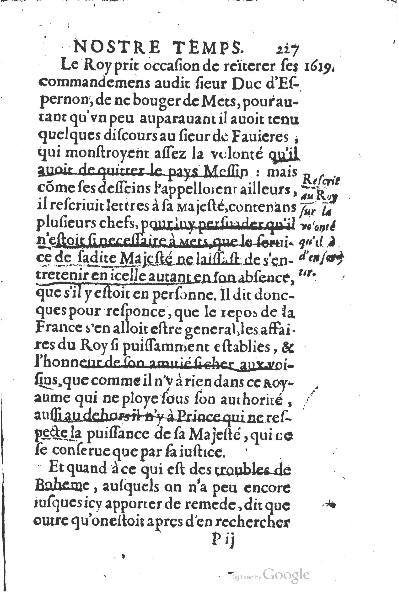 1626 - Joseph Bouillerot - Trésor de l’histoire générale de notre temps - BSB Munich