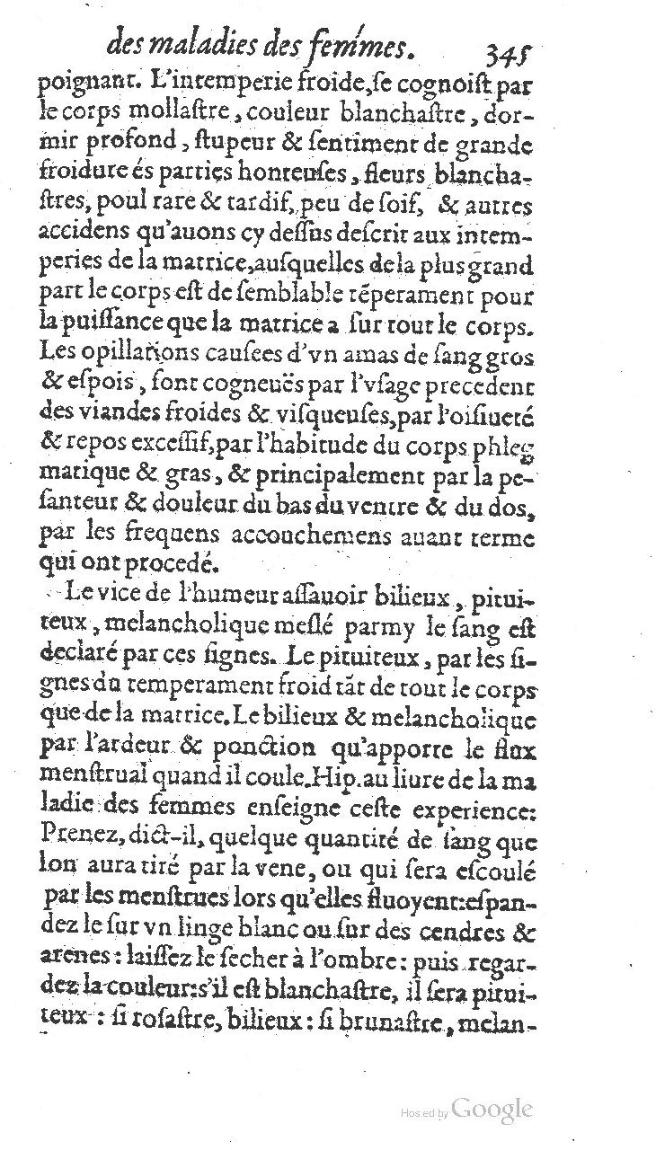 1585 - Jacques du Puis - Trésor des remèdes secrets pour les maladies des femmes - BnF