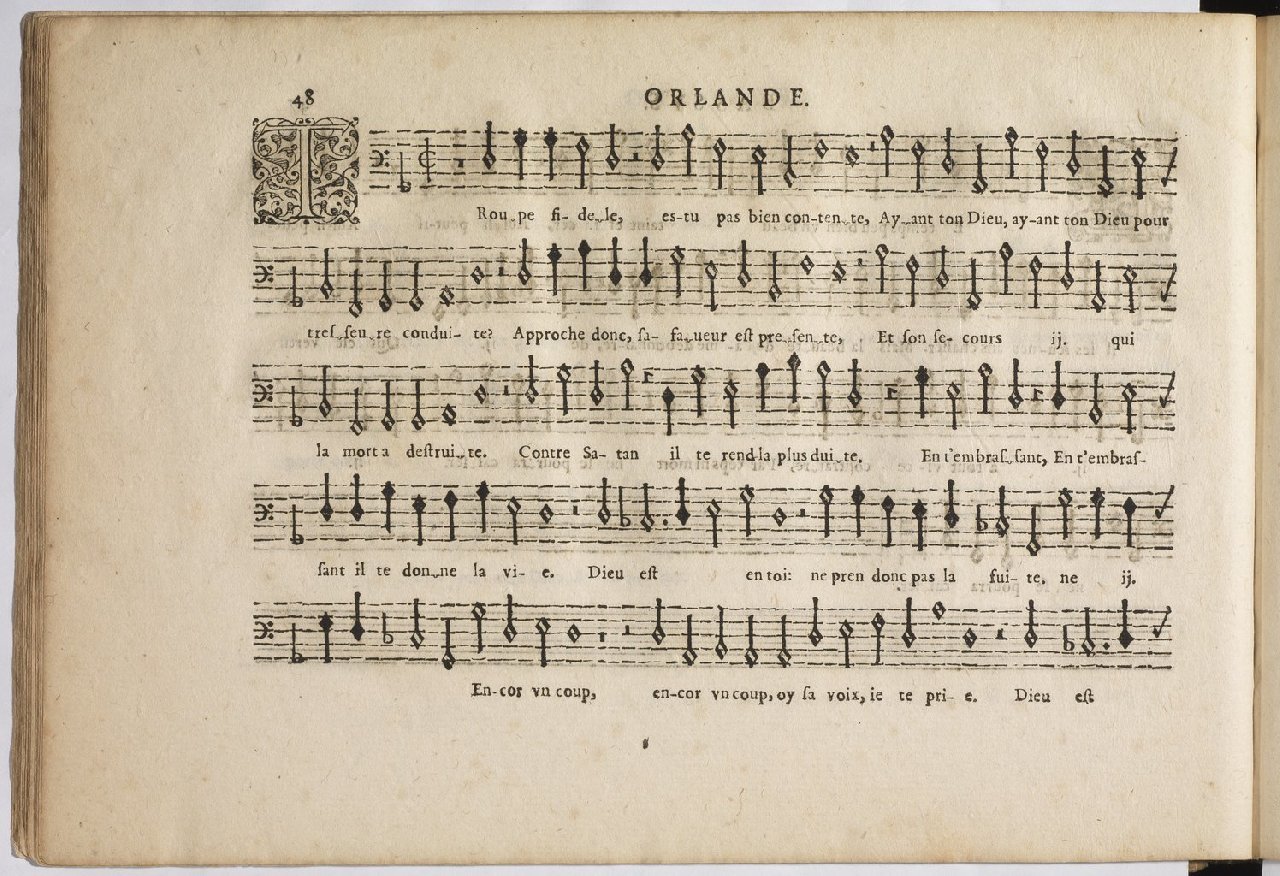 1594 - Paul Marceau - Trésor de musique d&#039;Orlande de Lassus, Superius, Bassus, Tenor, Quinta pars - BnF