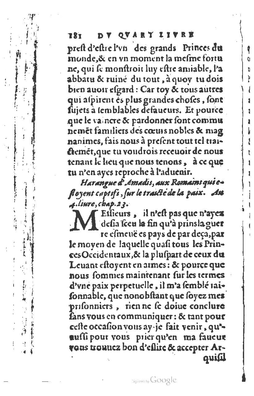 1572 - Jan van Waesberghe - Trésor des Amadis - BNC Rome 1572 - Jan van Waesberghe - Trésor des Amadis - BNC Rome