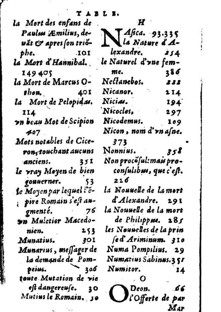 1611 - Pierre Rigaud - Trésor des vies de Plutarque - BM Lyon