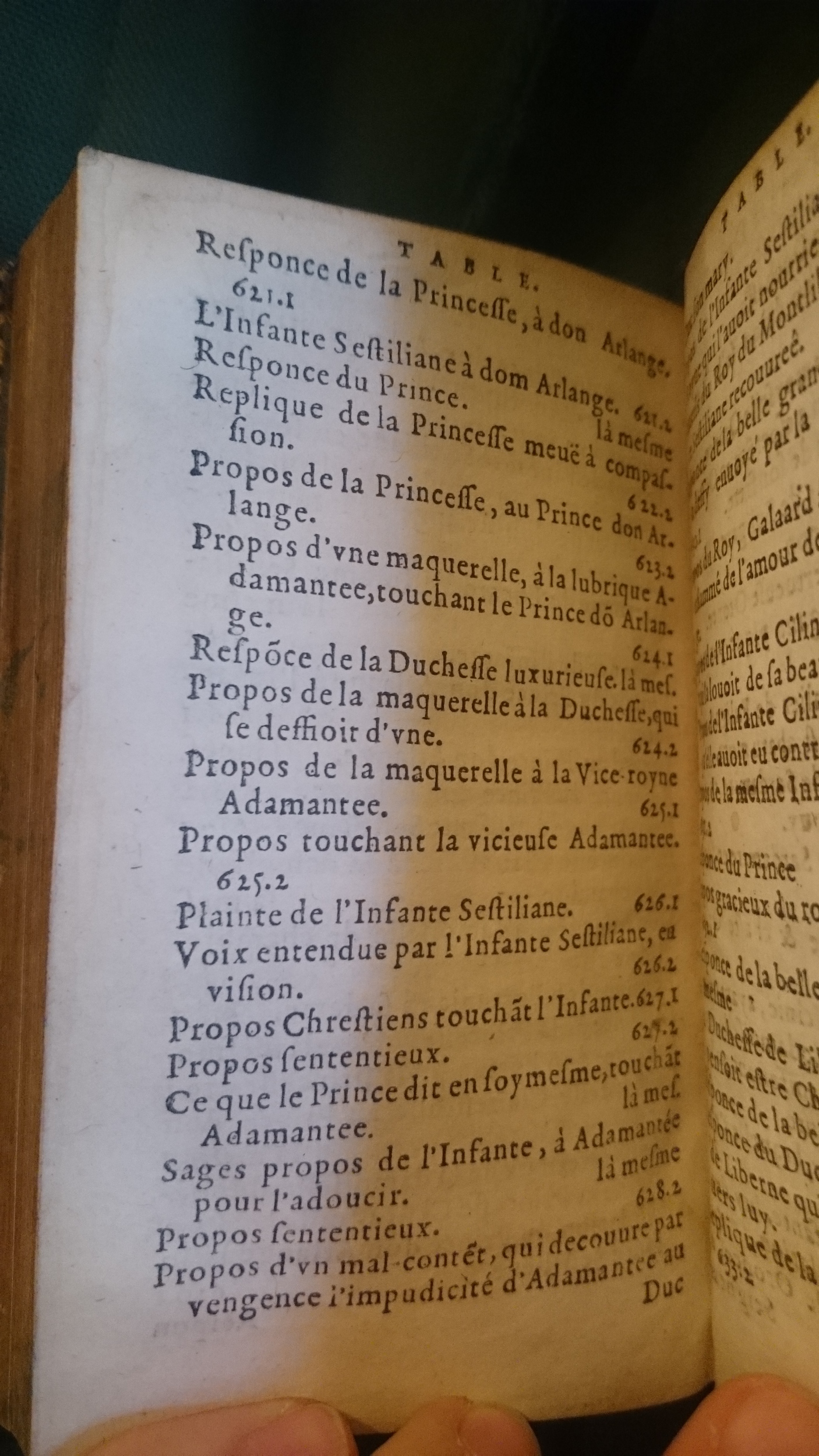 1582 - Jean Huguetan - Trésor des Amadis - BnF Arsenal