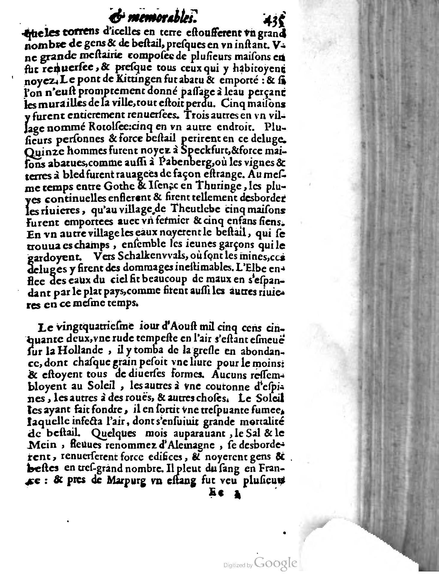 1620 - Samuel Crespin - Trésor d’histoires admirables et mémorables - BCU Lausanne
