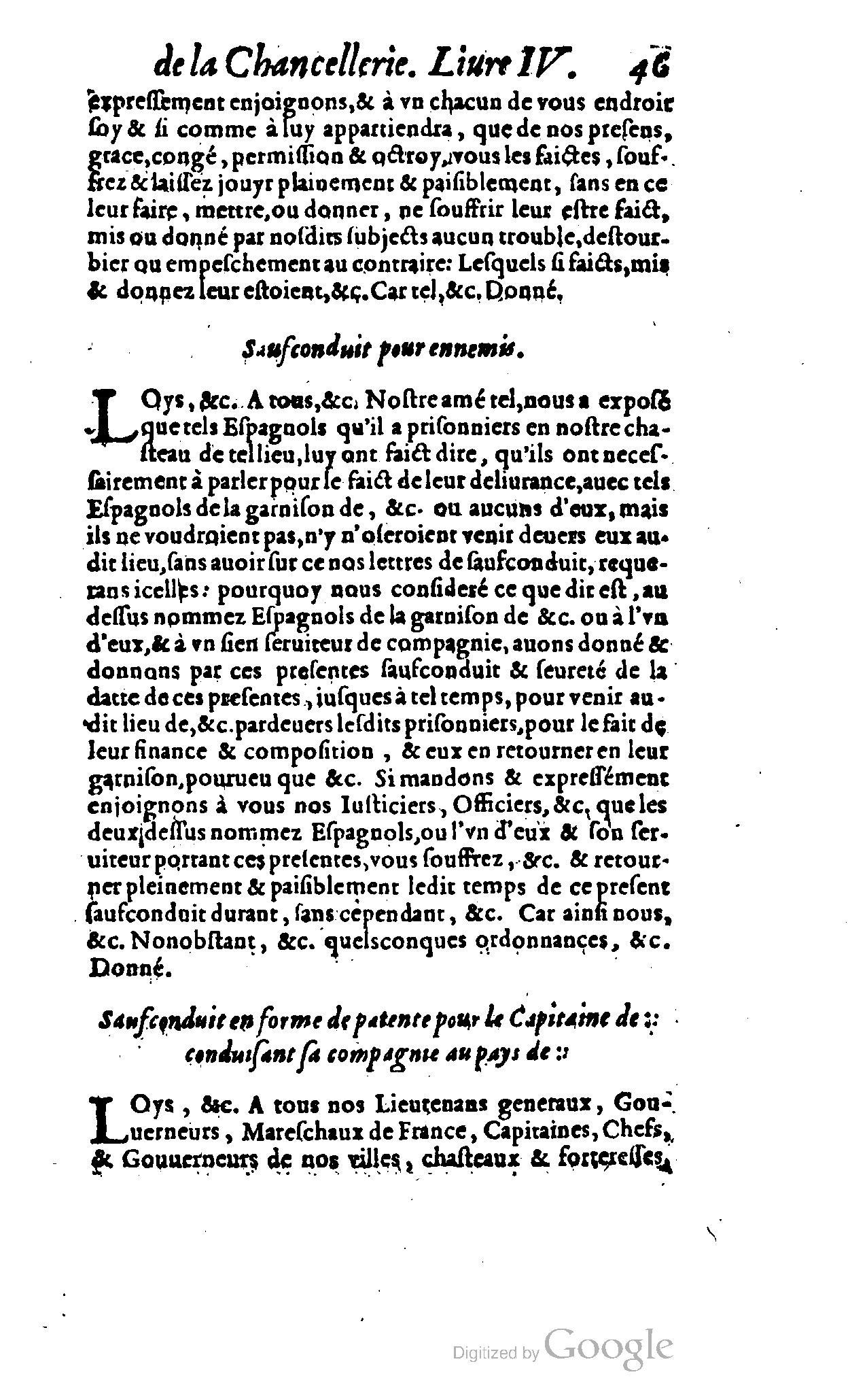 1614 - Jean Richer - Trésor du nouveau style et protocole de la chancellerie de France - BSB Munich