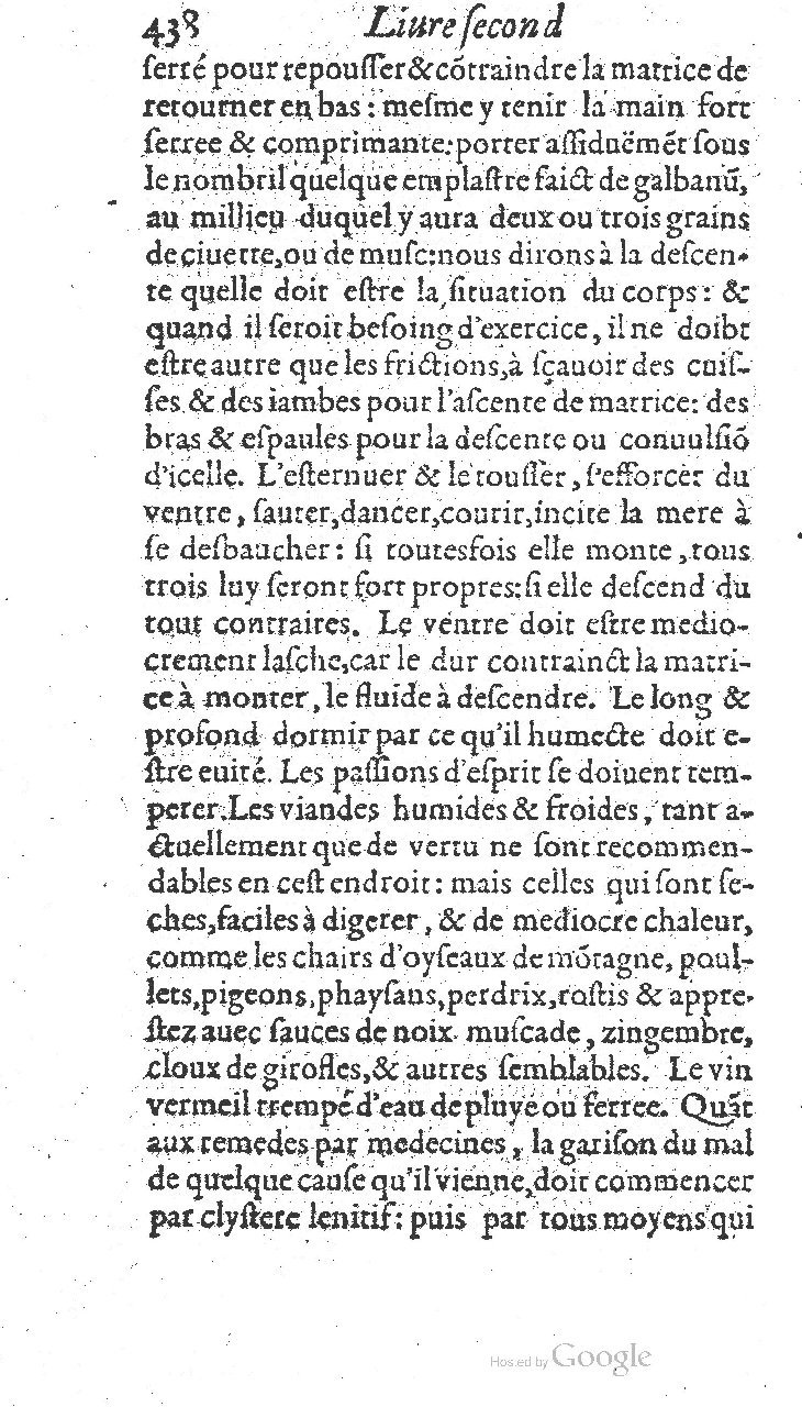 1585 - Jacques du Puis - Trésor des remèdes secrets pour les maladies des femmes - BnF