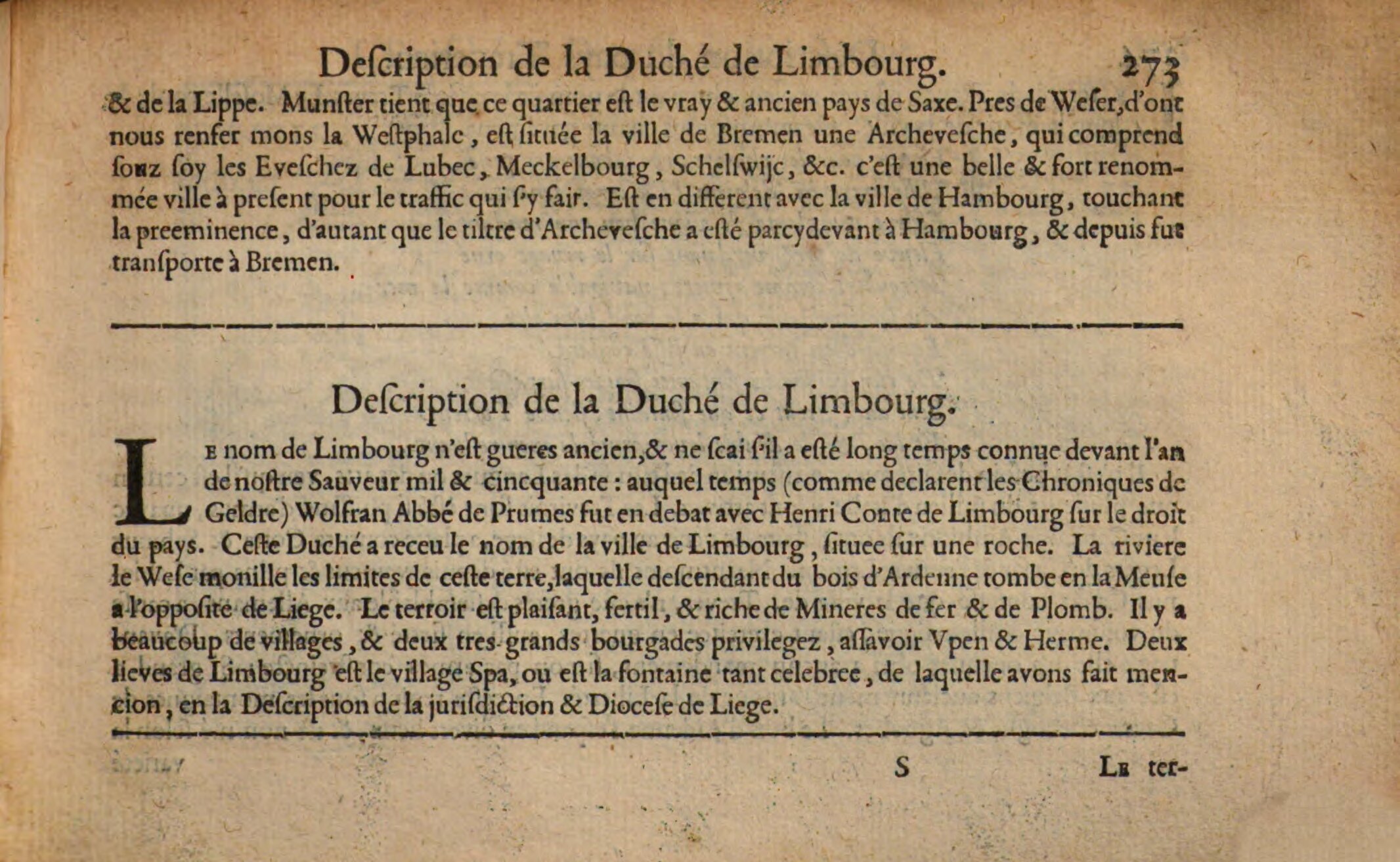 1602 - Christoffle Guyot et Corneille Nicolas - Trésor des chartes - BSB Munich