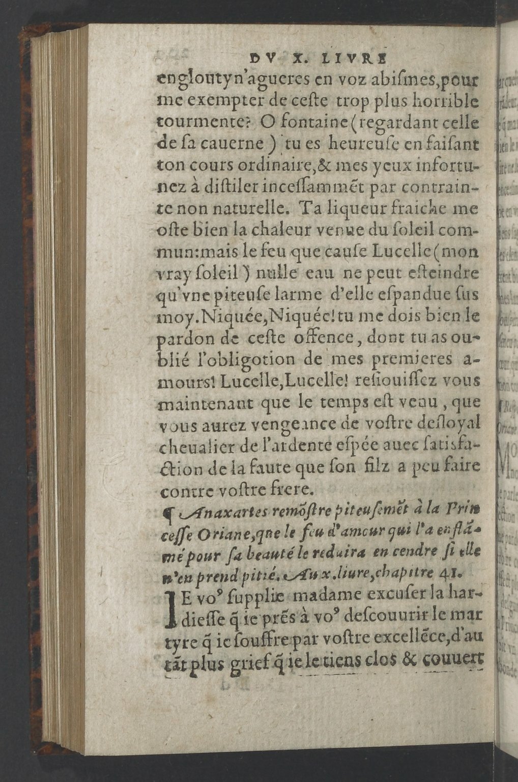 1564 - Vincent Norment et Jeanne Bruneau - Trésor des Amadis - BnF