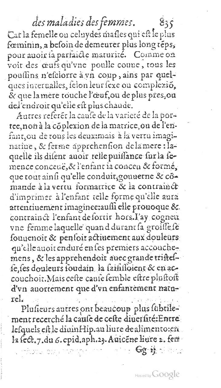 1585 - Jacques du Puis - Trésor des remèdes secrets pour les maladies des femmes - BnF