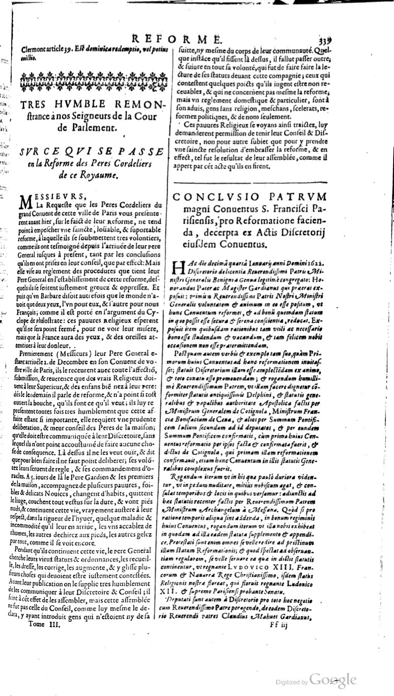 1629 - Veuve Nicolas Buon - Trésor du droit français (21754 T. 3) - BM Lyon