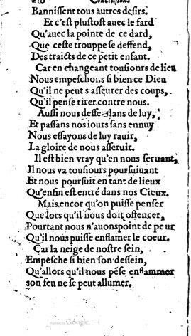 1623 - Jacques Cailloüé - Trésor ou recueil des chansons amoureuses - British Library