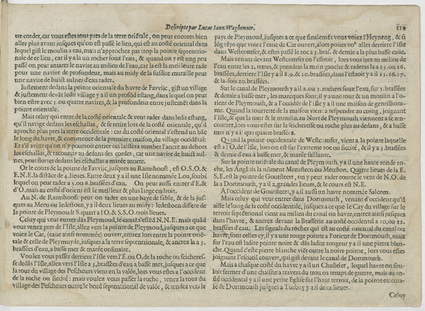 1601 - Bonaventure d’Aseville - Trésorerie ou cabinet de route marinesque - BnF 1601 - Bonaventure d’Aseville - Trésorerie ou cabinet de route marinesque - BnF