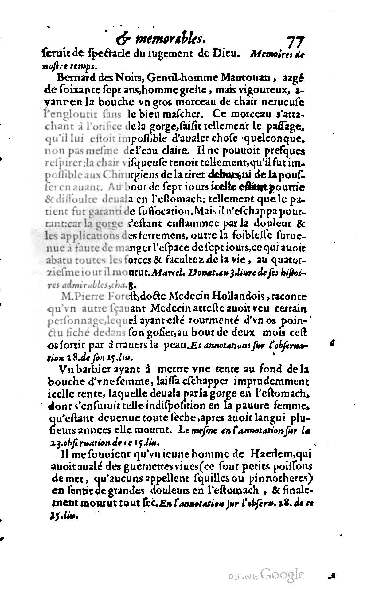 1620 - Samuel Crespin - Trésor d’histoires admirables et mémorables - BCU Lausanne