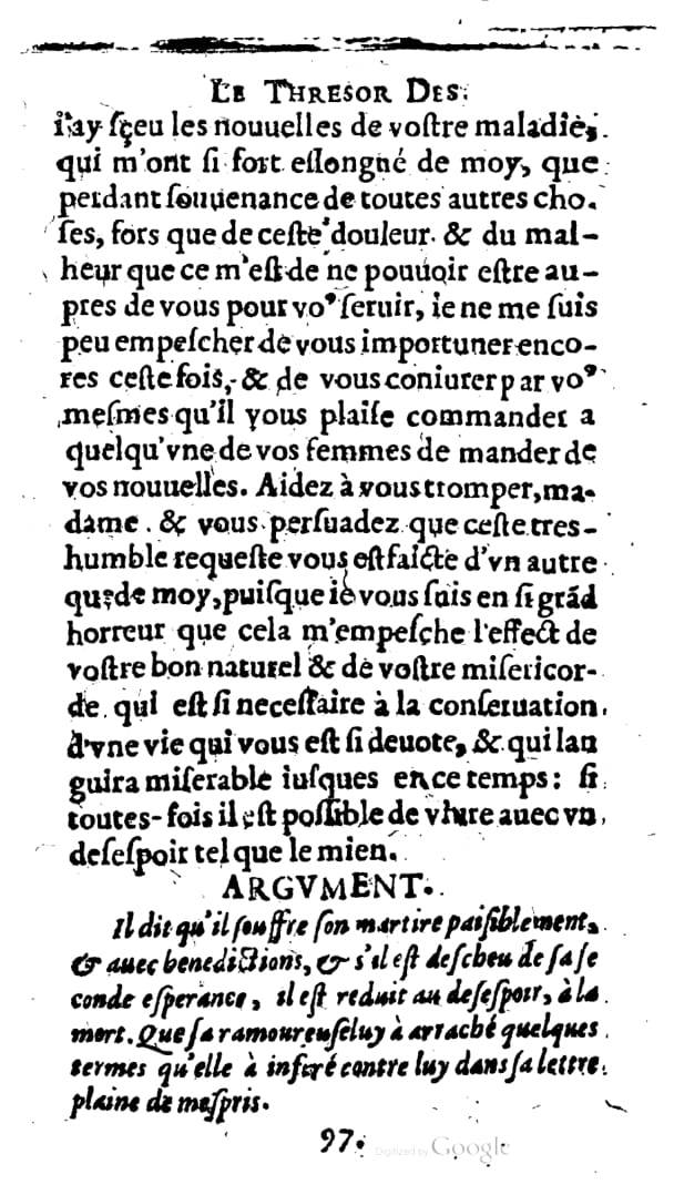 1624 - Nicolas Oudot - Trésor des lettres douces et amoureuses - BNC Florence