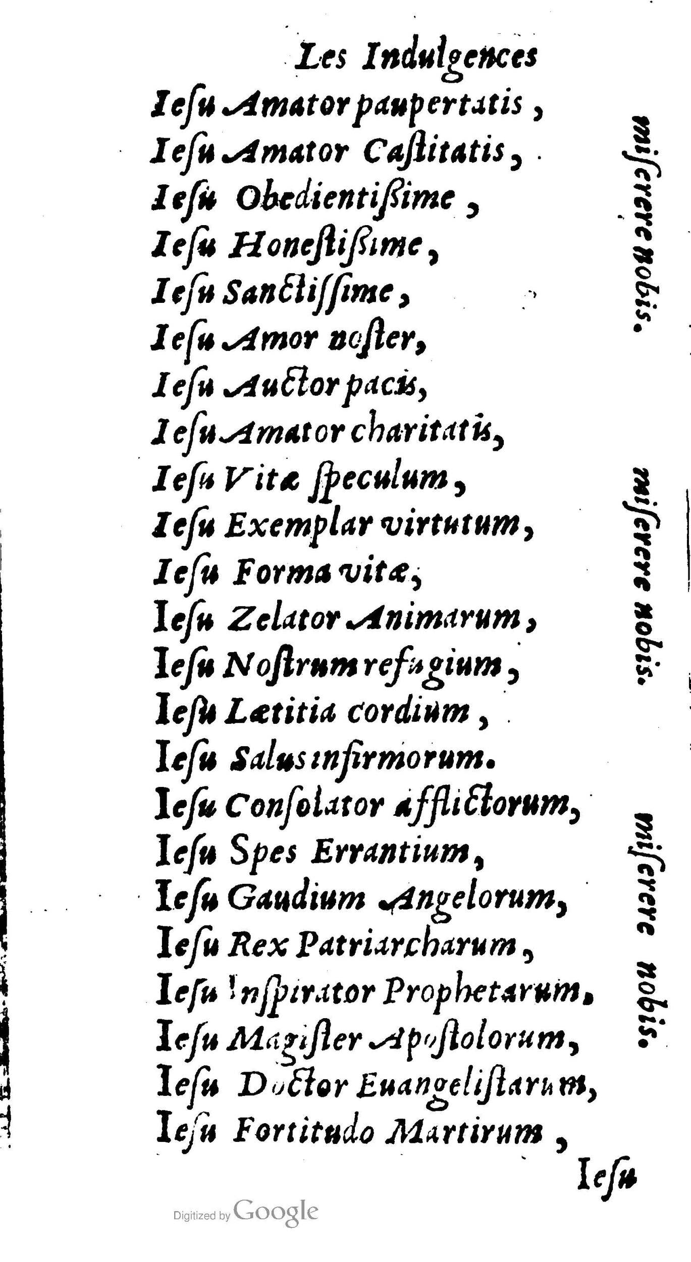 1604 - Jean Le Bouc - Trésor des indulgences du Saint Rosaire - BM Lyon 1604 - Jean Le Bouc - Trésor des indulgences du Saint Rosaire - BM Lyon
