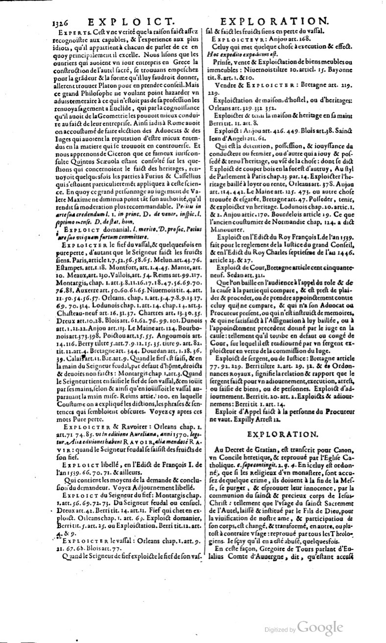 1629 - Veuve Nicolas Buon - Trésor du droit français (21754 T. 1) - BM Lyon