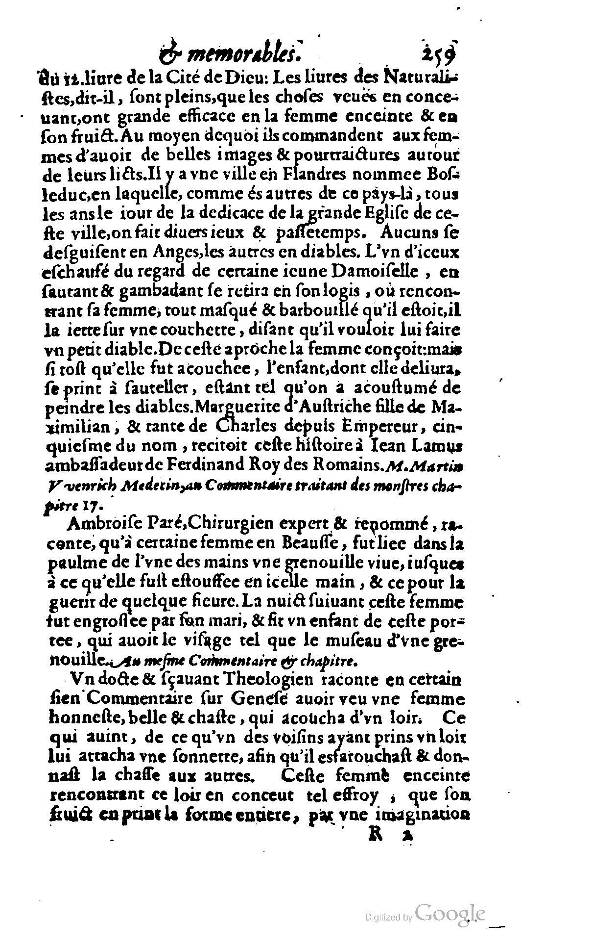 1620 - Samuel Crespin - Trésor d’histoires admirables et mémorables - BCU Lausanne