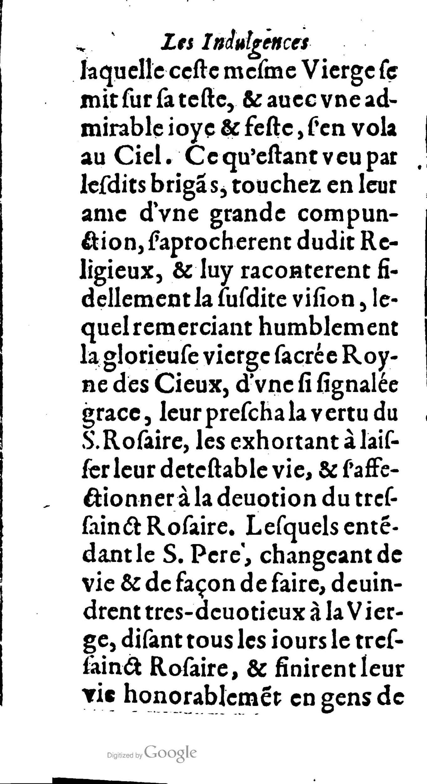 1604 - Jean Le Bouc - Trésor des indulgences du Saint Rosaire - BM Lyon
