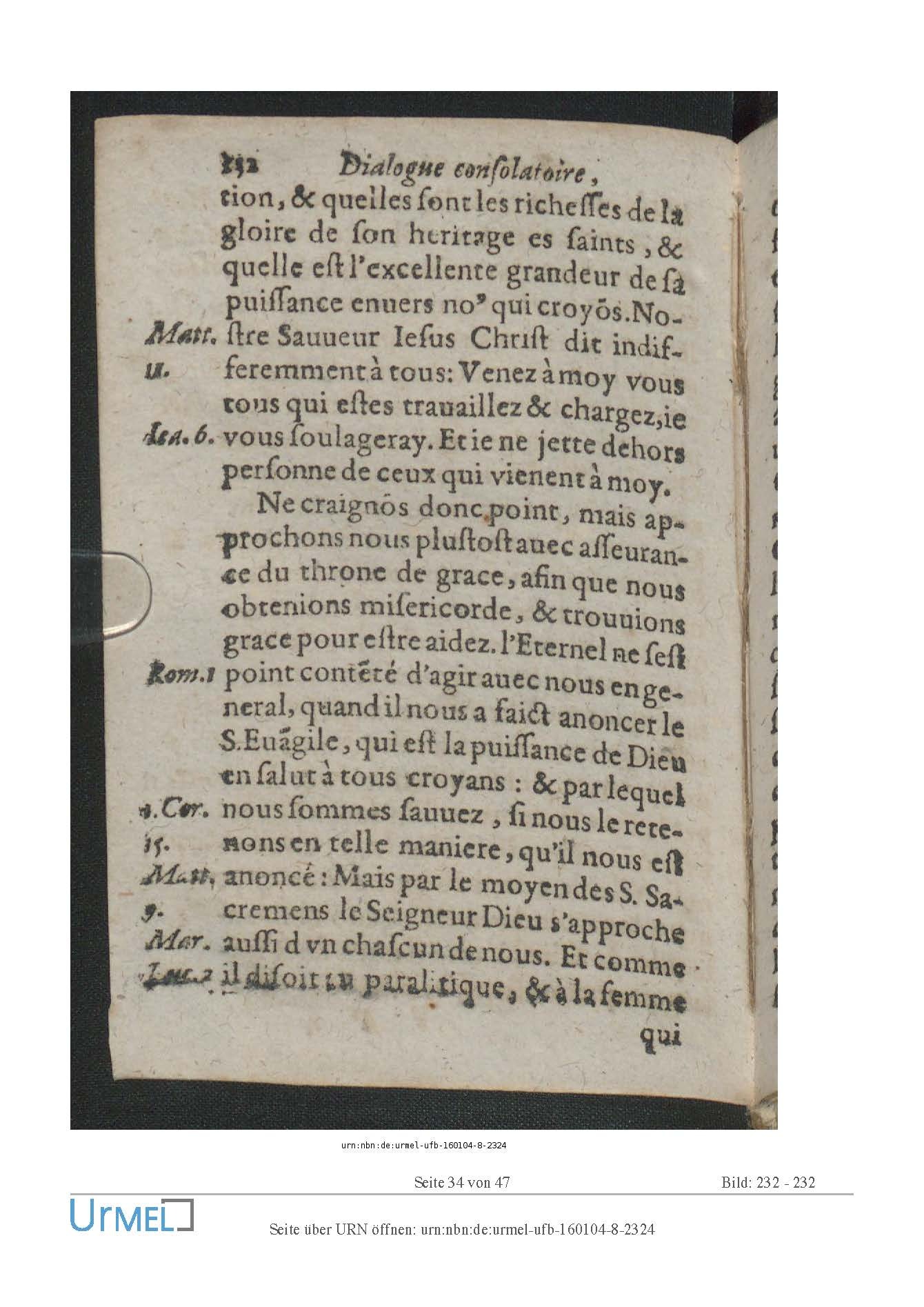1614 - Jacques Flamand - Trésor spirituel qui contient des consolations - Universität Erfurt