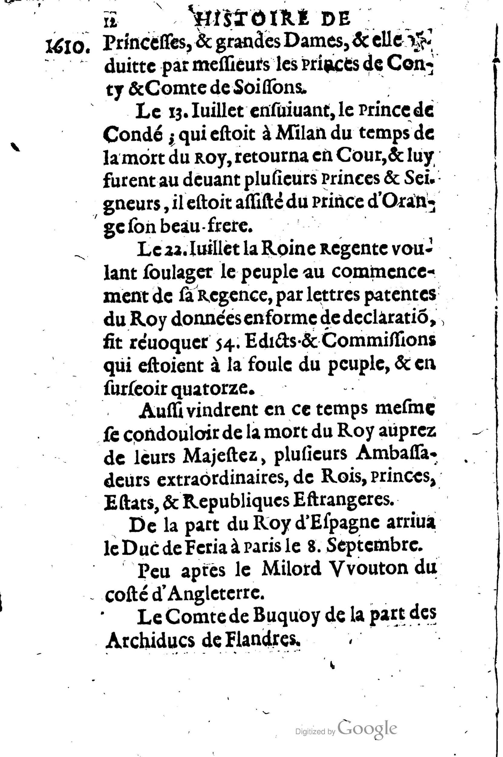 1623 - Joseph Bouillerot - Trésor de l’histoire générale de notre temps - BM Lyon 1623 - Joseph Bouillerot - Trésor de l’histoire générale de notre temps - BM Lyon