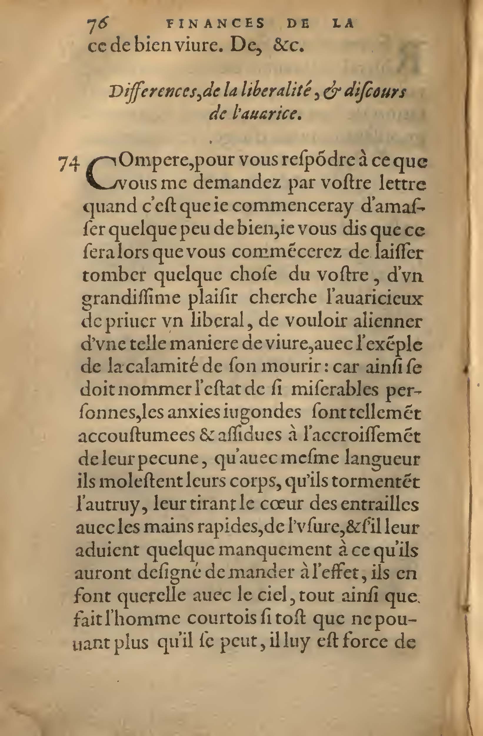 1572 - Lucas Breyer - Finances et Trésor de la plume française - BNC Rome