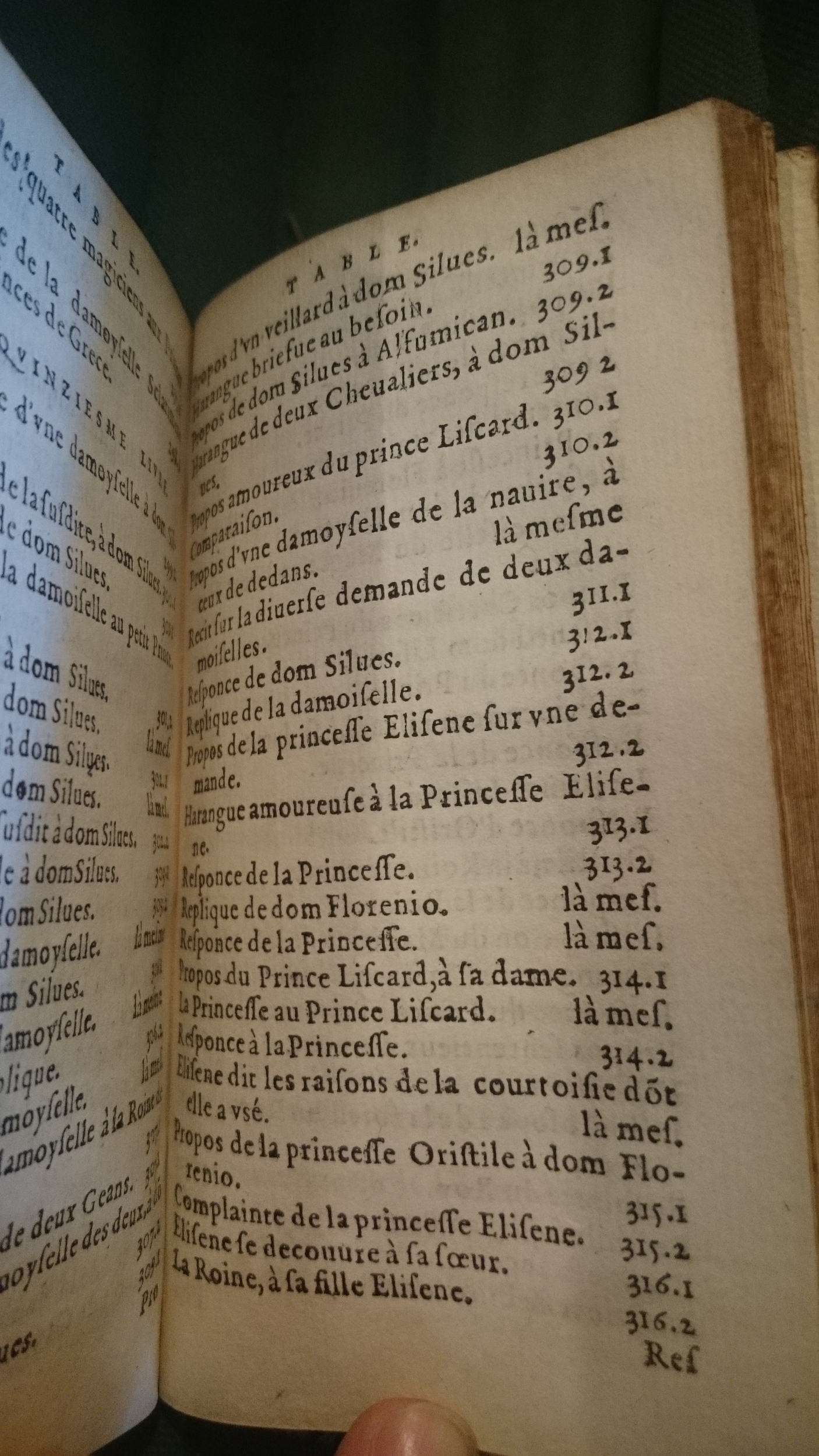 1582 - Jean Huguetan - Trésor des Amadis - BnF Arsenal