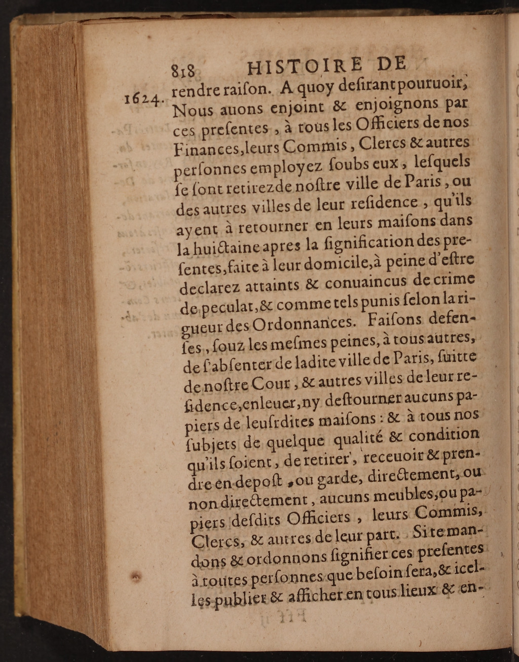 1626 - Joseph Bouillerot - Trésor de l’histoire générale de notre temps - BnF Arsenal