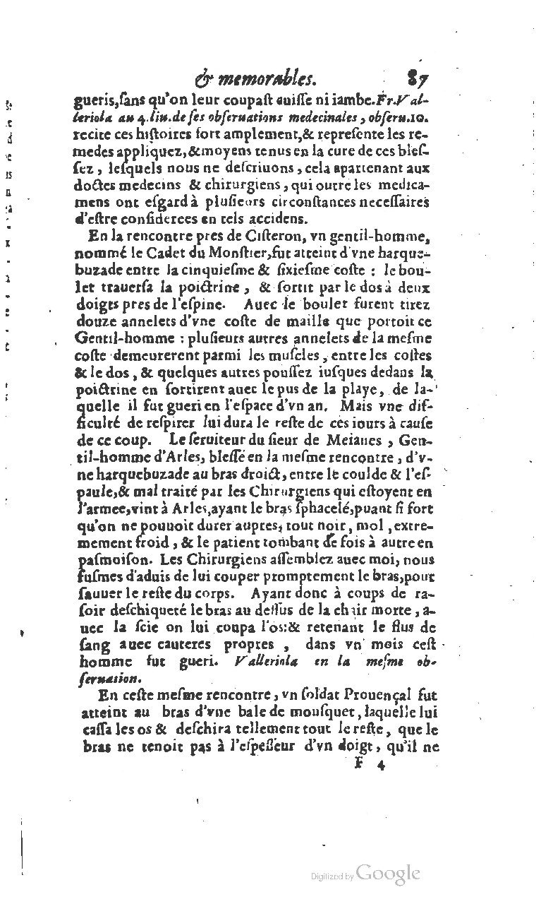 1610 - Paul Marceau - Trésor d’histoires admirables et mémorables - BSB Munich