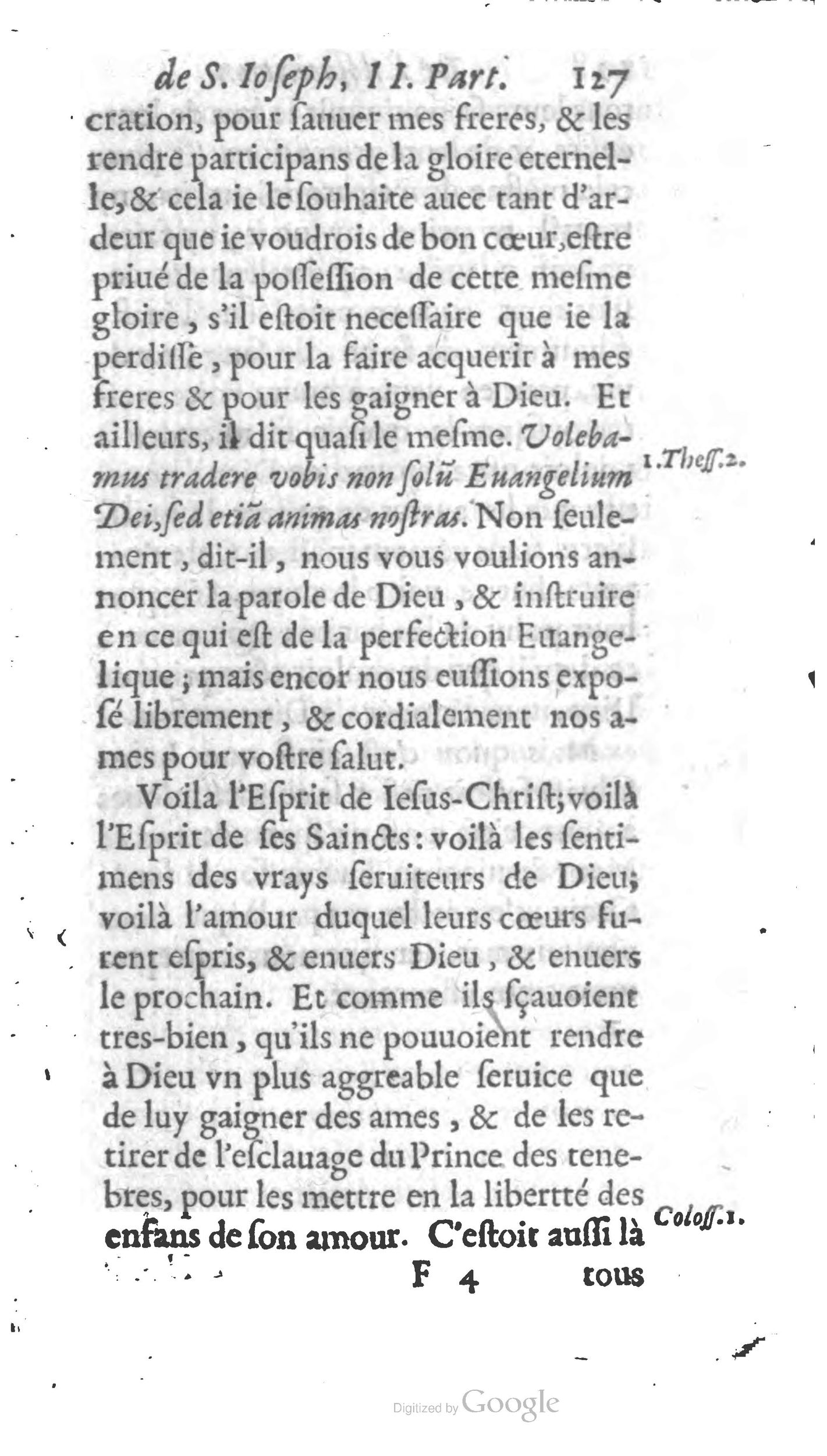 1654 - Antoine Jullieron - Trésor inestimable de Saint-Joseph - BM Lyon