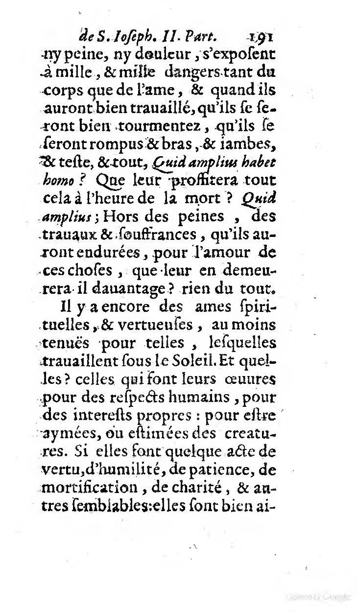 1646 - Jean Piot - Trésor inestimable de Saint-Joseph - BNC Rome