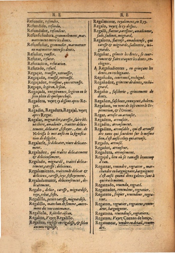 1607 - Marc Orry - Trésor des deux langues espagnole et française (Première et Seconde parties) - ÖNB Wien