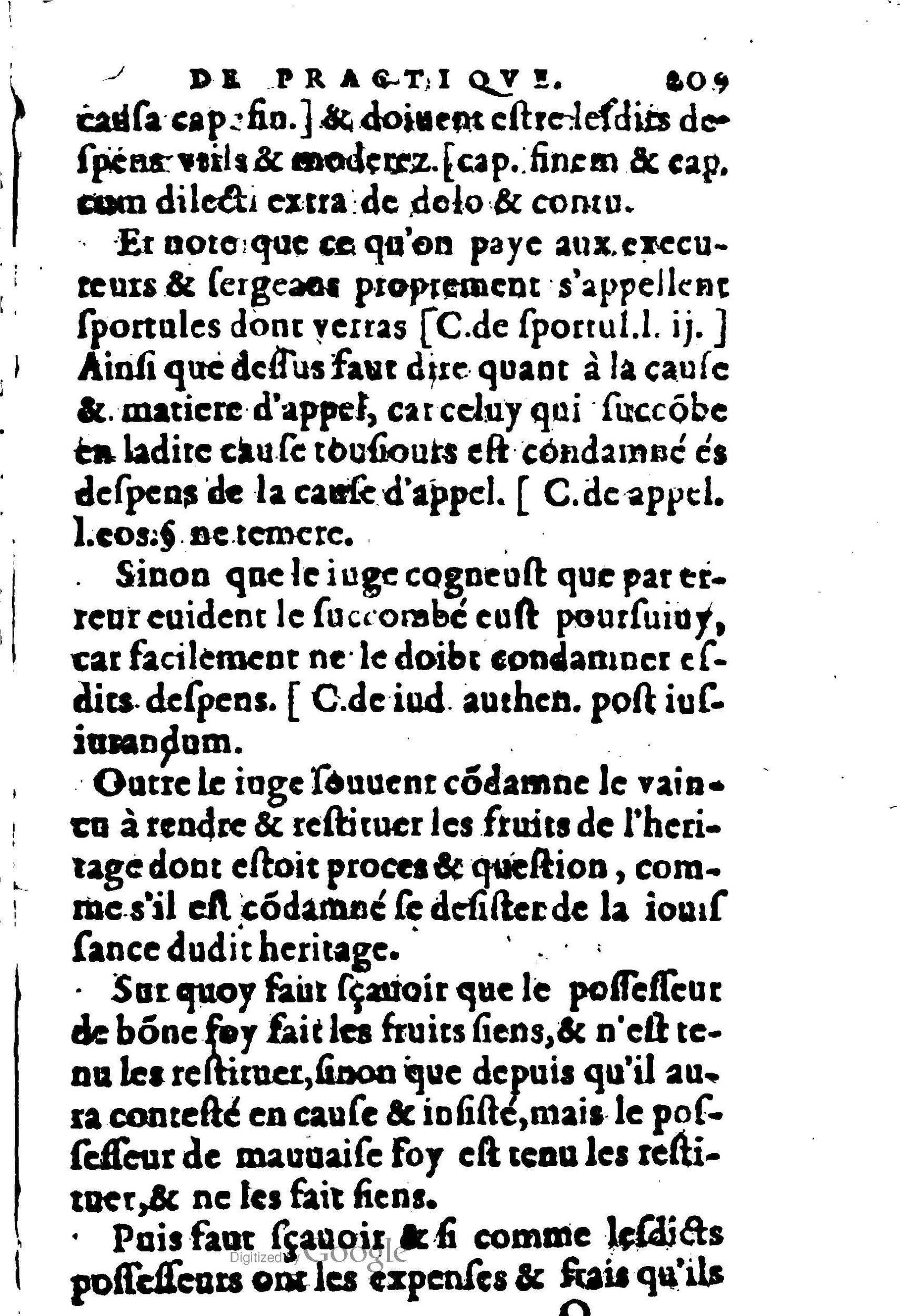 1605 - Pierre Rigaud - Trésor de pratique pour les juges - BM Lyon 1605 - Pierre Rigaud - Trésor de pratique pour les juges - BM Lyon