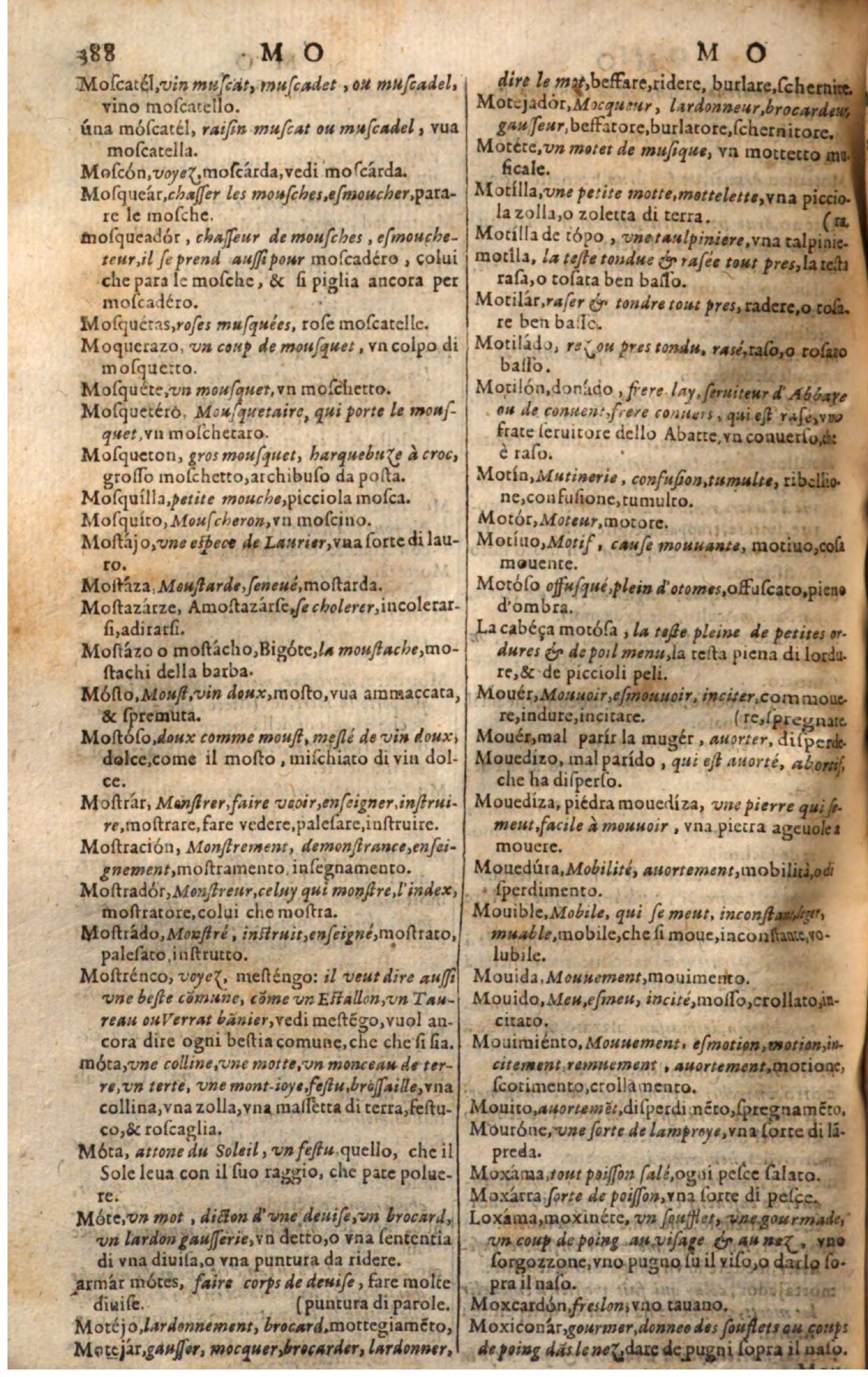 1644 - Jacques Crespin - Trésor des trois langues - Passau