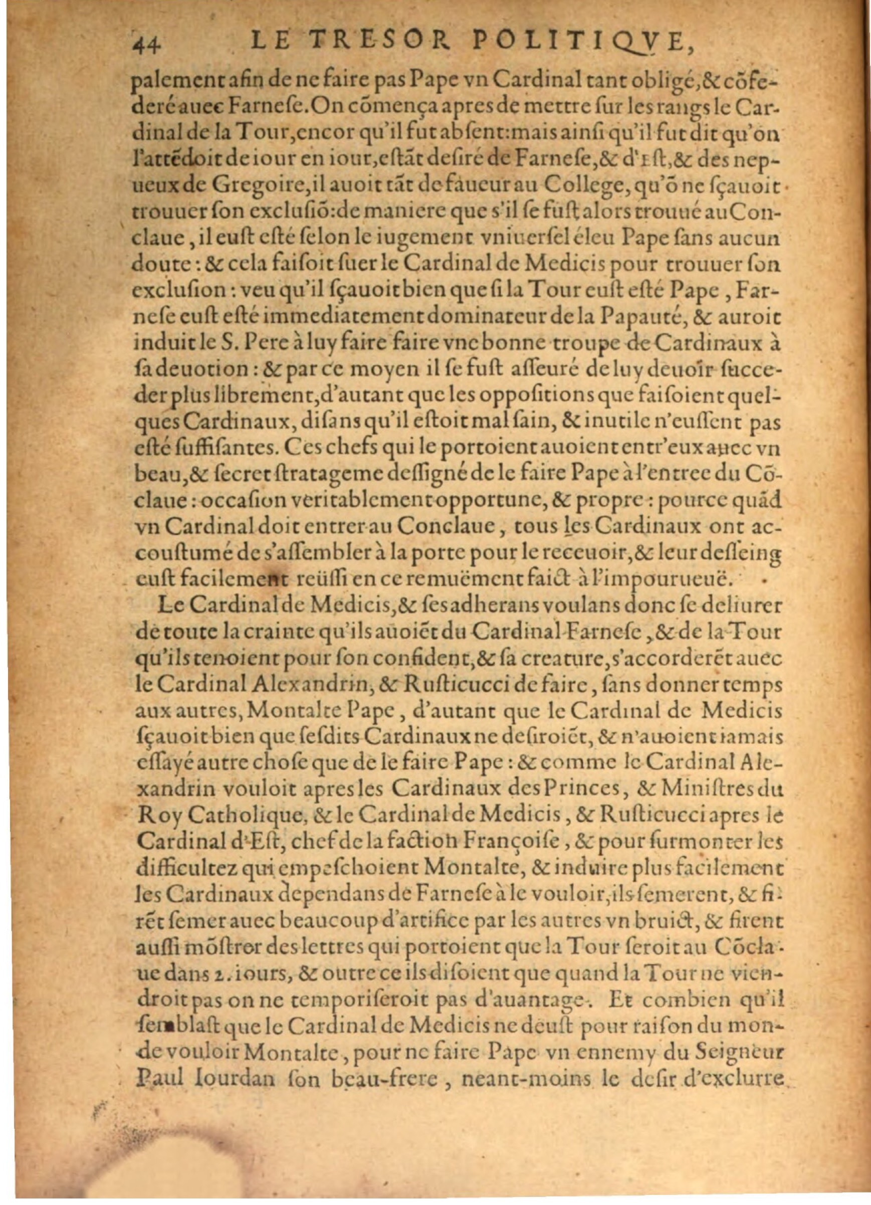 1608 - Pierre Chevalier - Trésor politique - BSB Munich