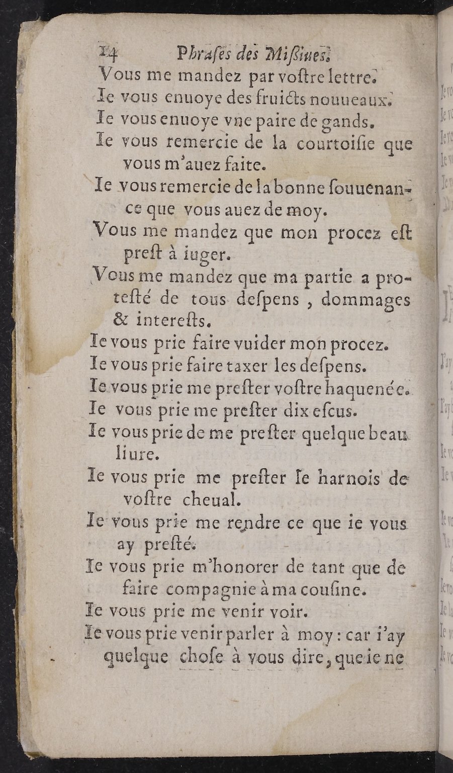 1624 - Jacques Cailloué - Secrétaire des secrétaires ou le Trésor de la plume française - BnF