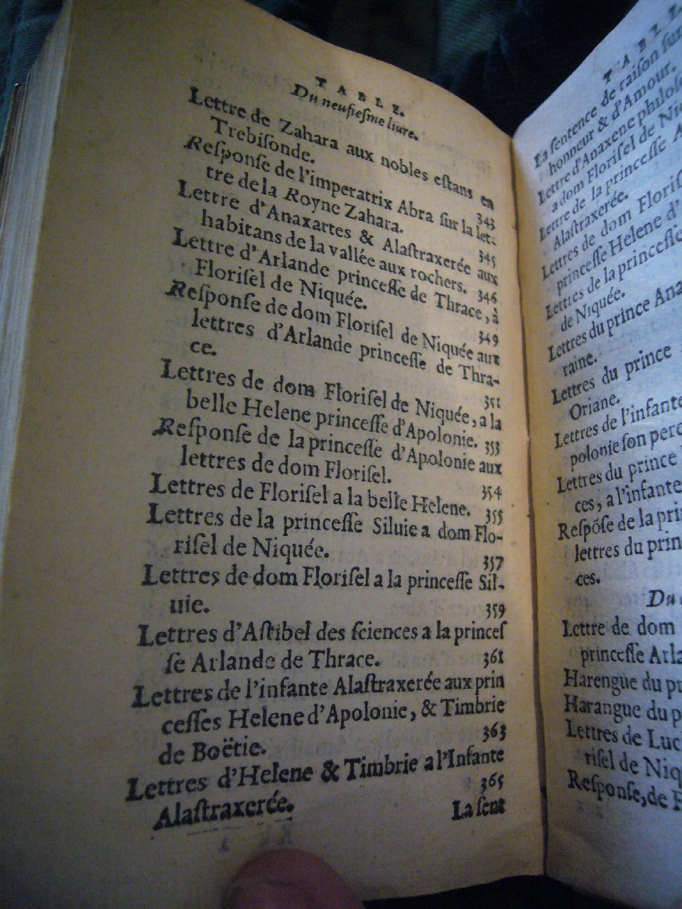 1567 - Jean Pygot - Trésor des Amadis - BnF Arsenal