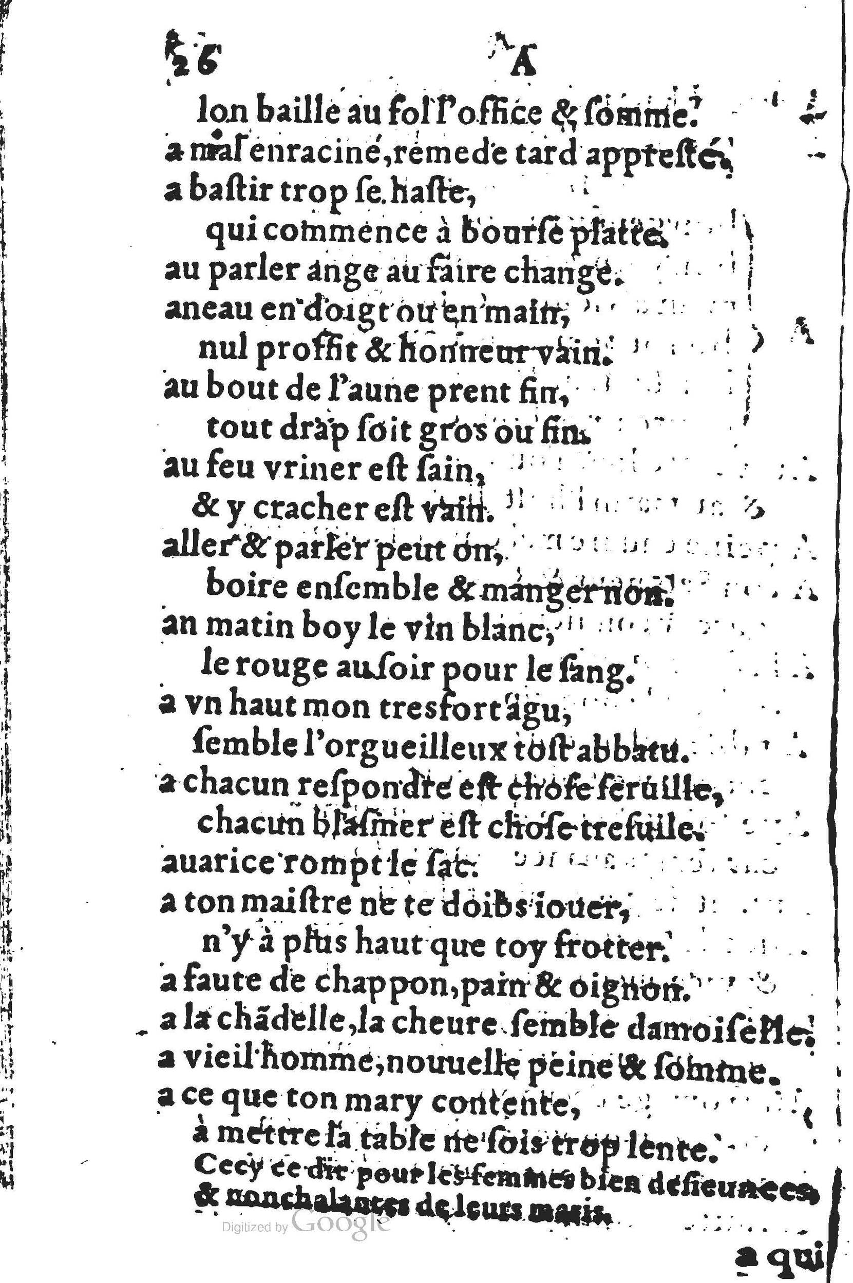 1578 - Nicolas Lescuyer - Trésor des sentences dorées - UGent