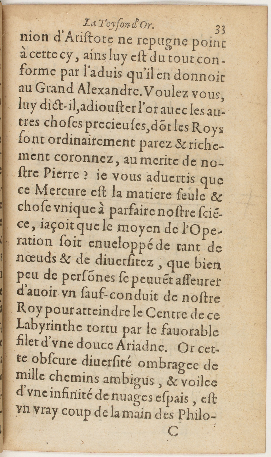 1612 - Charles Sevestre - Toison d’or ou la fleur des Trésors - BnF