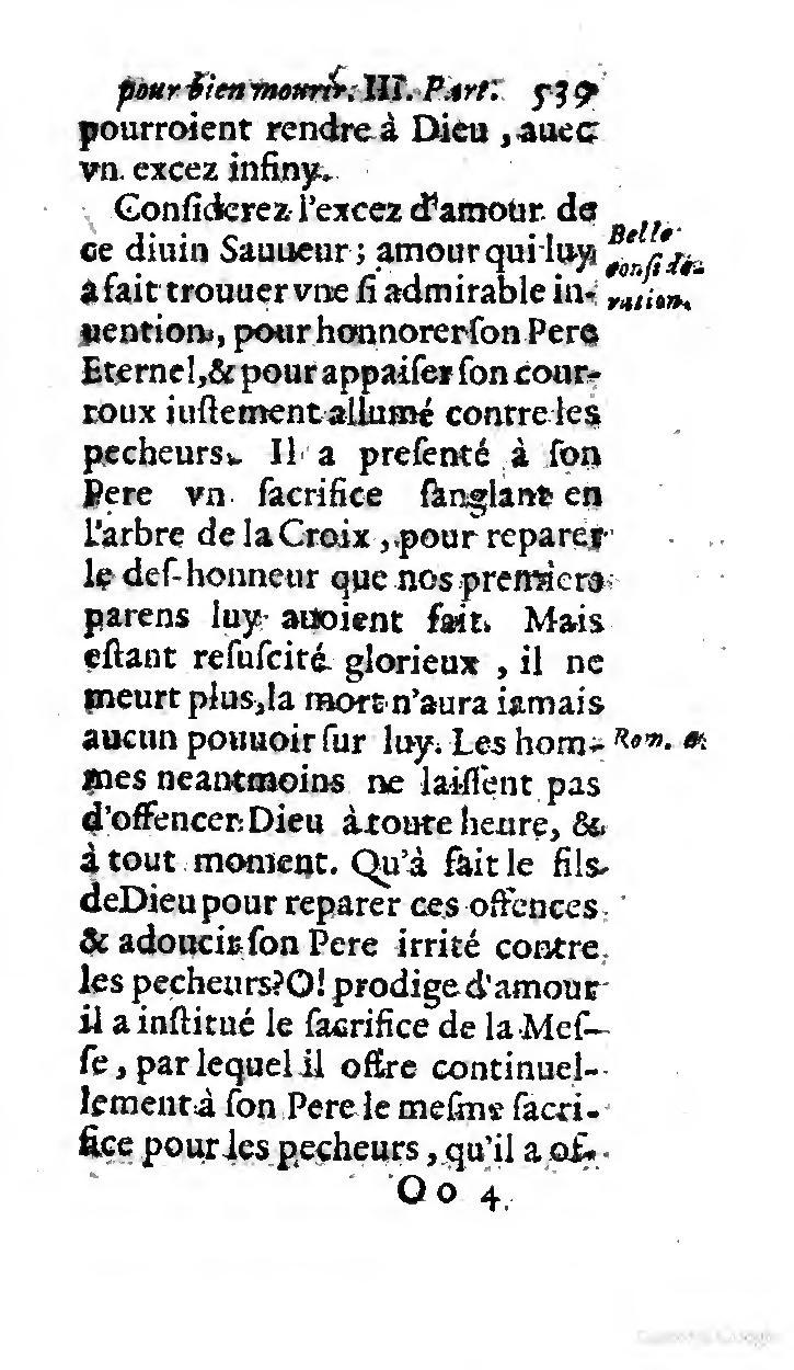 1646 - Jean Piot - Trésor inestimable de Saint-Joseph - BNC Rome