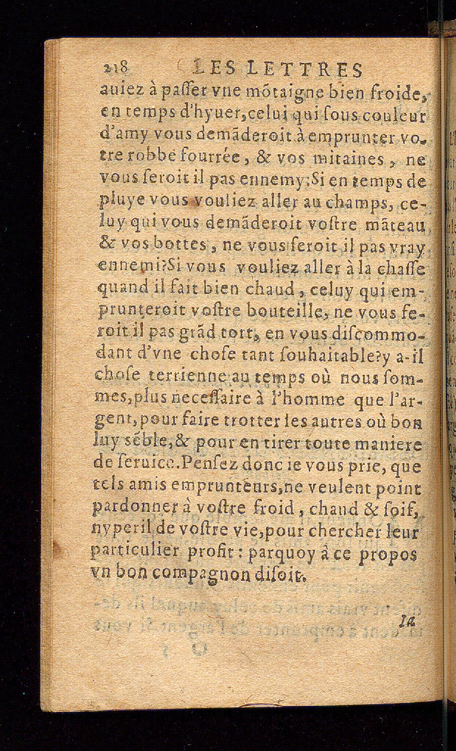 1614 - Barthélemy Vincent - Élite et Trésor des lettres missives - Bâle