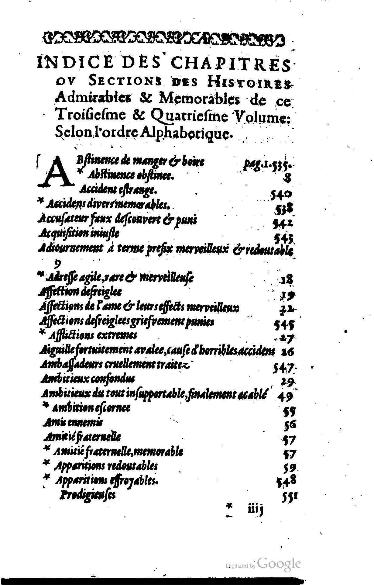 1628 - Jacques Crespin - Trésor d’histoires admirables et mémorables - BSB Munich