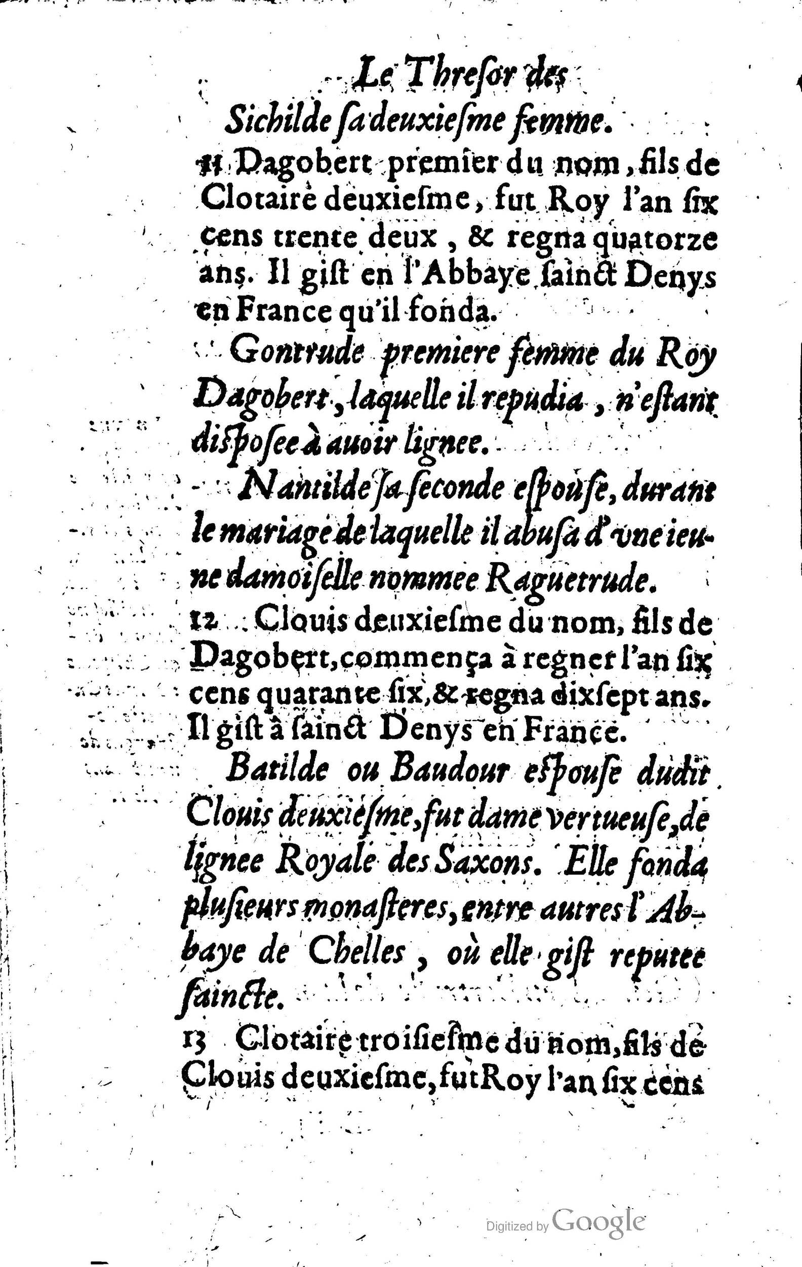1619 - Jean Corrozet - Trésor des histoires de France - Anvers Musée Plantin-Moretus