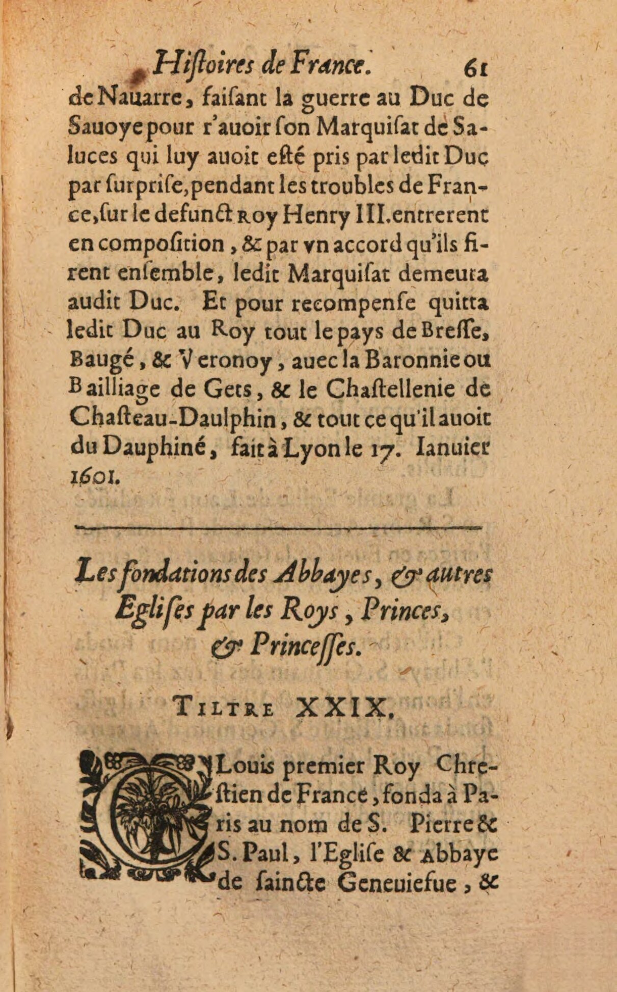 1639 - Jean Corrozet - Trésor des histoires de France - BSB Munich 1639 - Jean Corrozet - Trésor des histoires de France - BSB Munich