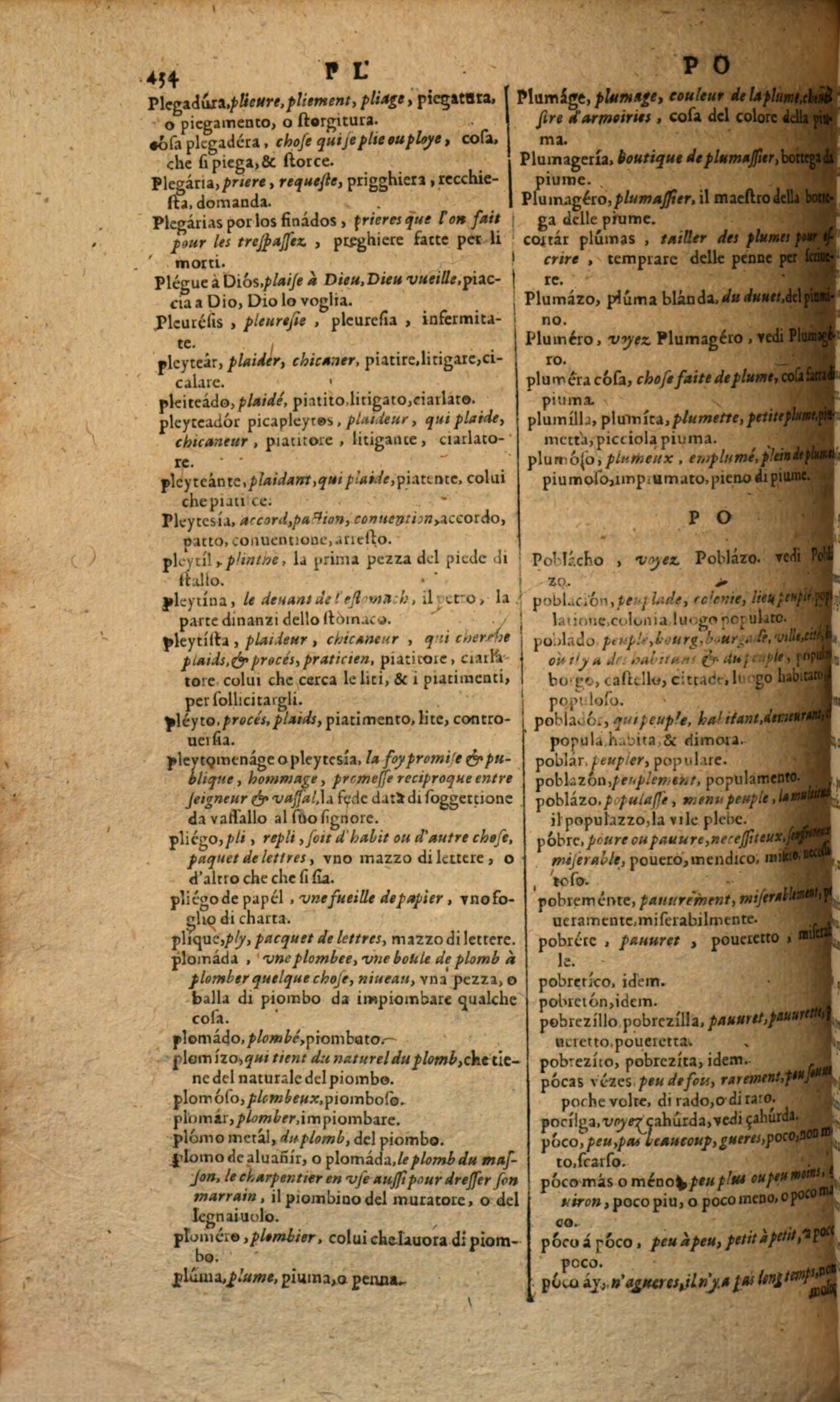 1617 - Samuel Crespin - Trésor des trois langues espagnole, française et italienne (Première partie) - Regensburg